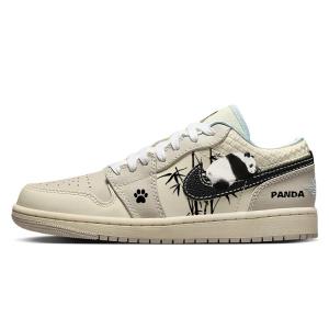 Баскетбольные кроссовки Air 1 Vintage женские с низким верхом коричневого/бежевого цвета Jordan