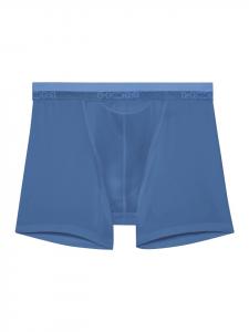 HOM Длинные шорты/брюки HO1, джинсы, синий цвет