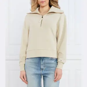 Толстовка стандартного кроя на молнии 1/2 с логотипом 1985 reg mini Corp Tommy Hilfiger, бежевый