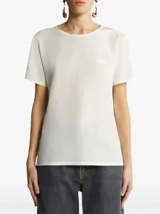 Шелковая блузка ETRO, белый