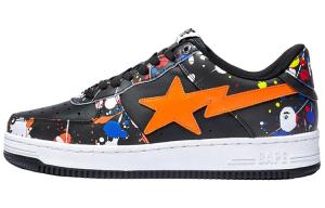 Bape Sta Paint Splatter черный A Bathing Ape