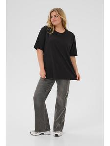 Футболка KCjenna свободного кроя, цвет: черный, глубокий KAFFE curve