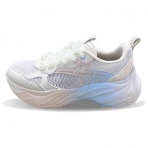 361° Дышащие, нескользящие и износостойкие низкие повседневные туфли для женщин, белые, розовые, синие