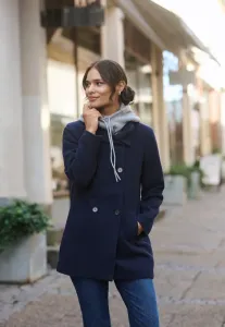 Классическое пальто-фанни Kaffe, Midnight Marine Cc