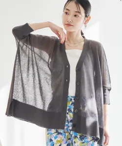 Кардиган Kirako с V-образным вырезом и квадратным кроем Coen, цвет Dk.Gray