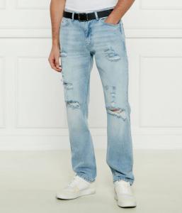 Джинсы мужские Tommy Jeans Райан рваные, синий