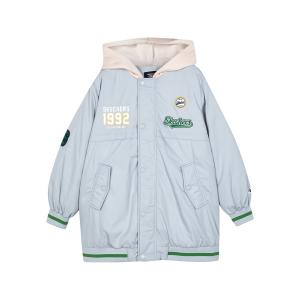 Детская пуховая куртка светло-пыльно-серый Kids' Skechers, Light Dusty Gray-00U1