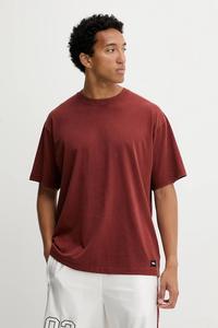 Хлопковая футболка Vans, оранжевый