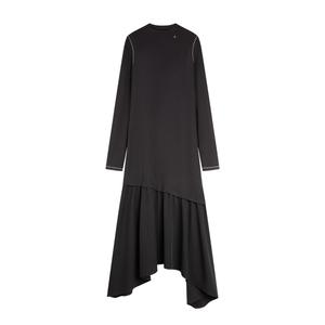 Женское платье с длинными рукавами ELLE, черный