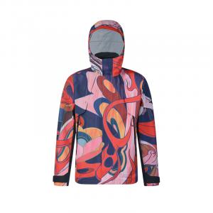 FILA Пуховик мужской с принтом по всей поверхности, All Over Print