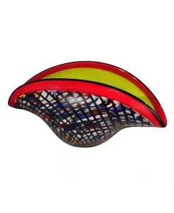 Стеклянная чаша Fasoni Art диаметром 7,75 дюйма Dale Tiffany, red