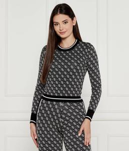 Свитер лиса Slim fit Guess Jeans, черный