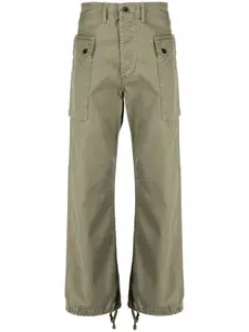 Брюки карго Field с узором в елочку Ralph Lauren RRL, зеленый