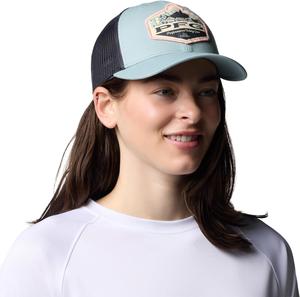 Бейсболка Columbia PFG Mesh, Crushed Blue/Shark/W Baja Badge