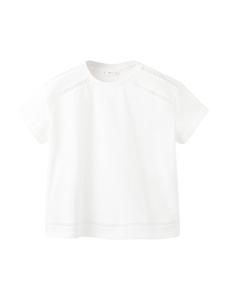 MANGO KIDS Футболка 'ELLIE' в цвете Off White