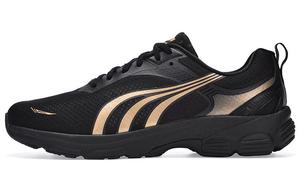 Конкуренция Антискользящие Износостойкие Низкие Марафонские Беговые Кроссовки Унисекс Черный Золотой DO-WIN