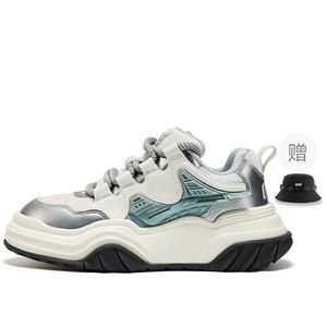 Кроссовки Wave Rider Lifestyle унисекс с низким верхом Ogr, цвет White/Silver [Includes Gift]