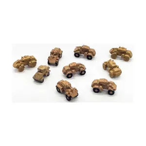 Бронеавтомобиль Humbler Mk.II, коллекция №1, WWII Micro Armour - United Kingdom - Loose Miniatures (1:285)
