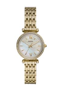 Женские часы Carlie Mini ES4735 FOSSIL, золото