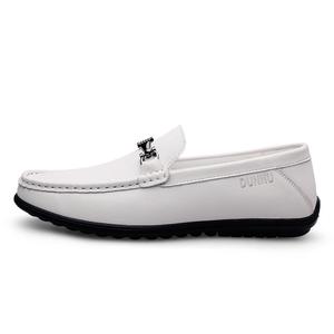 Dunnu Мокасины мужские черно-белые, цвет White