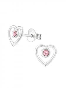 Bungsa Серебряные серьги-гвоздики