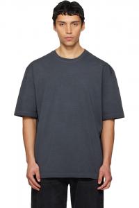 Maison Margiela Выцветшая серая футболка