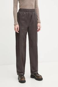 Кожаные брюки Jimone 2Ndday, коричневый