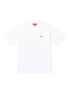 Футболка в мелкую клеточку Supreme, белый