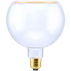 Светодиодная лампа LED Floating Globe 125 прозрачная E27 1 шт. Сверхтеплый белый LED Floating Globe 125 прозрачная, E27, 4,5 Вт, CRI 90, диммируемая Segula, Klar