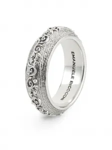 Кольцо Flourish Band Emanuele Bicocchi, серебяный