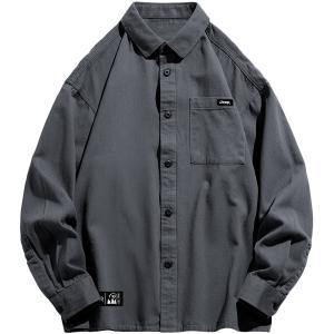 Рубашка унисекс Jeep, темно-серый