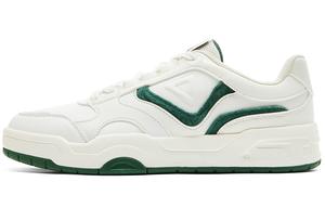 PEAK Кроссовки State Pole с низким верхом для скейтборда, противоскользящие, износостойкие, мужские, белые, зеленые