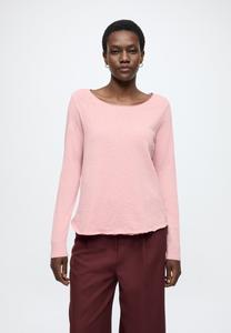 Топ Marc O'Polo DENIM T-SHIRT, LSL, RAW CUT DETAILS, Breezy Pink/Light Pink