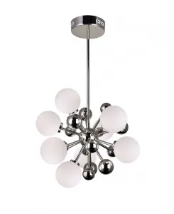 Люстра Element 8 Light Cwi Lighting, chrome