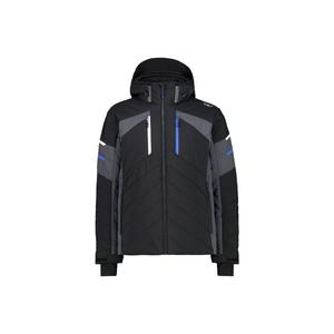 Мужская водоотталкивающая твиловая горнолыжная куртка CMP, черная