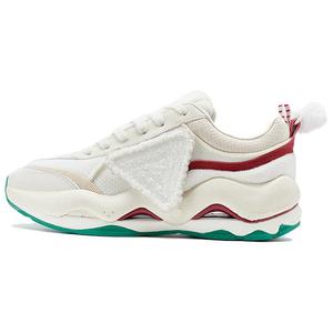 PEAK Кроссовки State Pole с противоскользящим покрытием, износостойкие, повседневные, женские, белые, красные, зеленые
