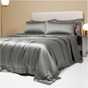 YUSIWOAL Комплект постельного белья из египетского хлопка белого цвета