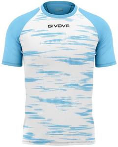 Спортивная рубашка Givova Pixel White′Sky XS