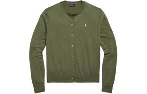 SS24 Трикотаж Женская Цветочная Зеленая Футболка Polo Ralph Lauren, Flower Path Green