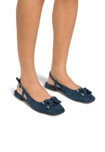 Туфли-лодочки с открытой пяткой CON CIERRE HEBILLA Alma en Pena, темно-синий