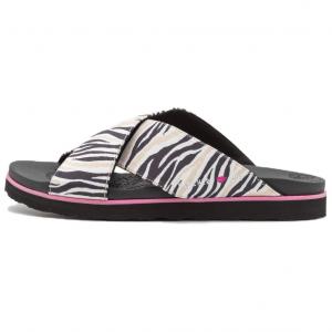 Шлепанцы Diane Von Furstenberg X женские, черные/белые Skechers