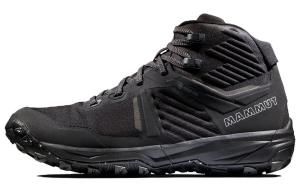 Женские походные ботинки Ultimate Hiking Shoes Mid Top черного цвета Mammut