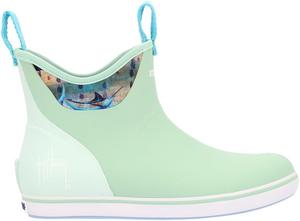 Женские ботинки Xtratuf 6 дюймов с низким голенищем Guy Harvey, зеленые, размер 5 (M) No Brand, 6 Marlin