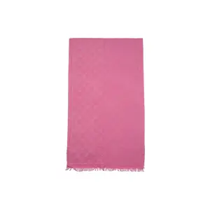 GUCCI Шерстяной вязаный шарф, Pink Gold