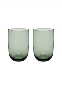 Стаканы для лонгдринка Like By Villeroy & Boch, 385 мл, 2 штуки, зеленый