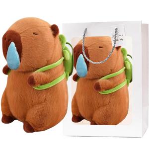 Плюшевая кукла Extra Large Chubby Capybara, Snotty Nose Dolls высотой 25/35/45/60/80/100 см Bobby Bear