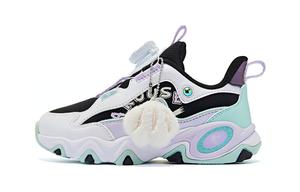 QIAODAN Детские кроссовки с амортизацией, фиолетовые, для детей 3–7 лет