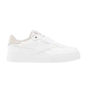 Кроссовки Reebok Wmns Court Advance Bold 'White Pink Stucco', белый