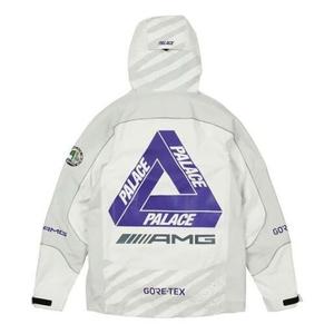 Куртка PALACE SS21 x AMG Crossover Gore-Tex Jacket White Logo Printing Hooded Jacket, белый