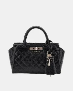 Маленькая сумка на руку с застежкой-молнией Guess, черный